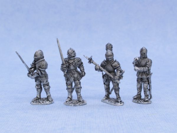 LM 01. Foot Knights (A) with standard bearer