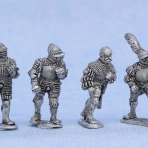 LAN 04. Landsknechts. Mid-rankers with open-hands - armoured