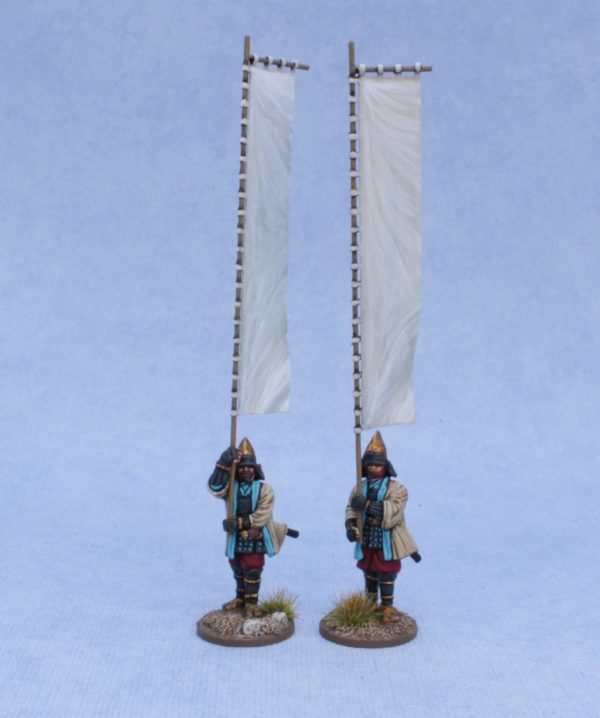 ASH 10. Bannermen with large nobori - standing 1